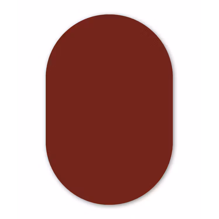 Muurovaal - Kunststof - Rustic - Terracotta - Rood — 3