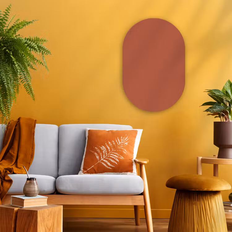 Muurovaal - Kunststof - Copperhead - Oranje - Bruin — 2