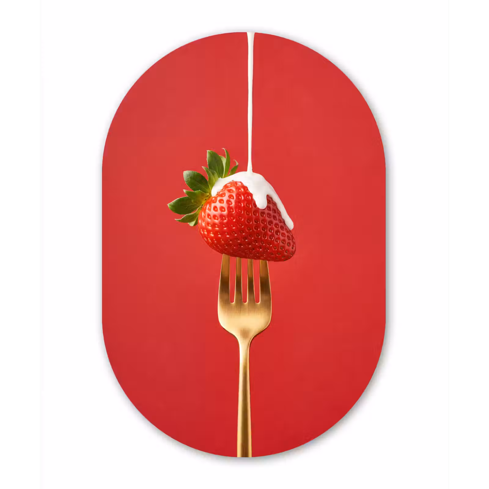 Muurovaal - Kunststof - Fruit - Room - Modern — 1