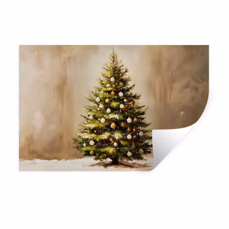 Muursticker - Kerst - Sfeer - Groen — 1