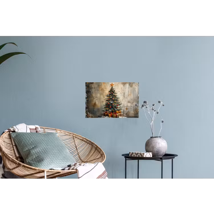 Muursticker - Kerstboom - Vintage - Kerst - Cadeau — 4