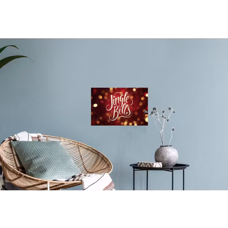 Muursticker - Jingle - Bells - Kerst - Rood — 4