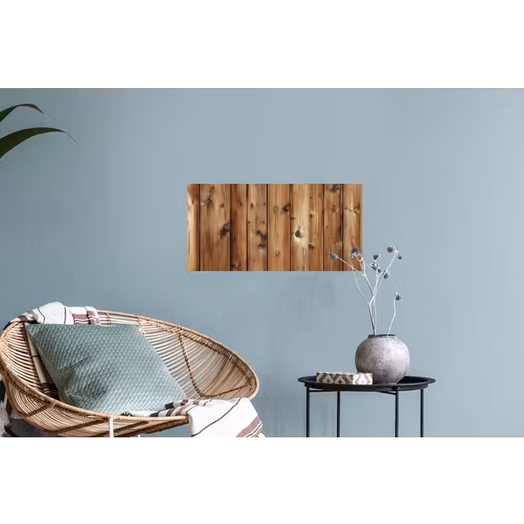 Muursticker - Hout - Planken - Bruin — 4