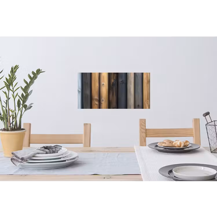 Muursticker - Hout - Planken - Gemengd — 3