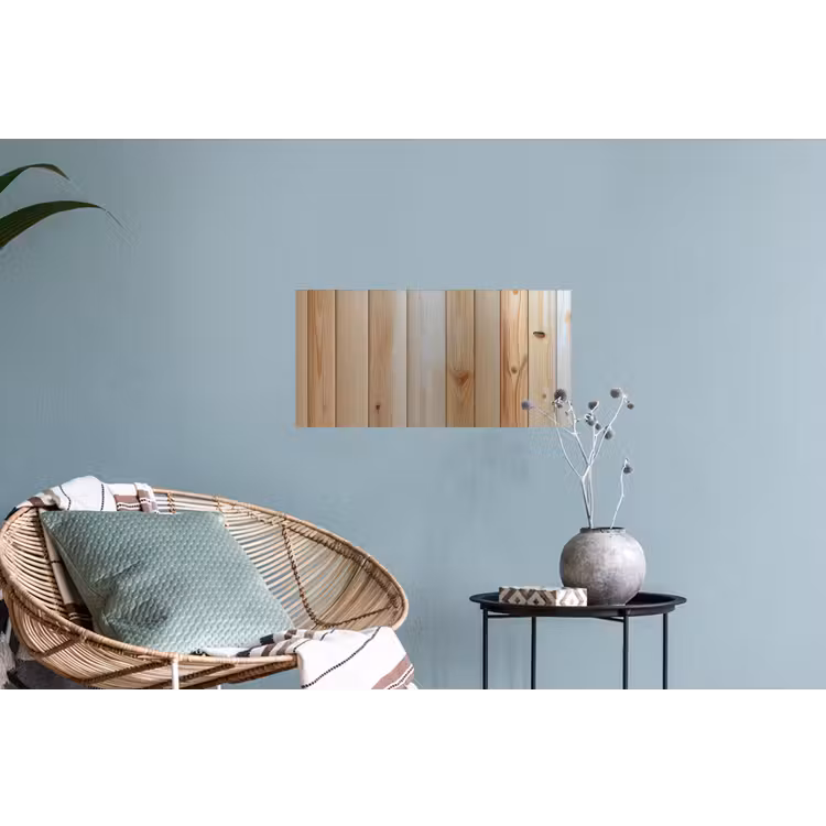 Muursticker - Hout - Planken - Licht — 4