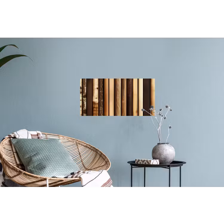 Muursticker - Hout - Planken - Natuurlijk — 4