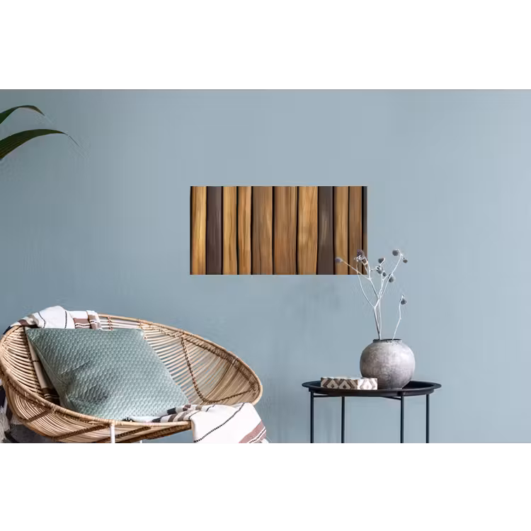 Muursticker - Hout - Planken - Natuurtinten — 4