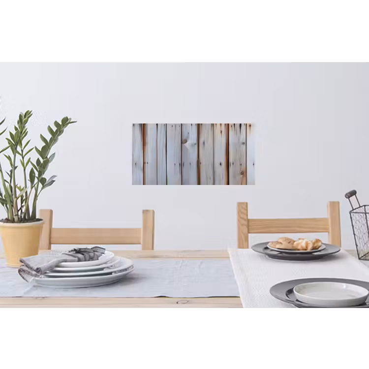 Muursticker - Hout - Planken - Verweerd — 3