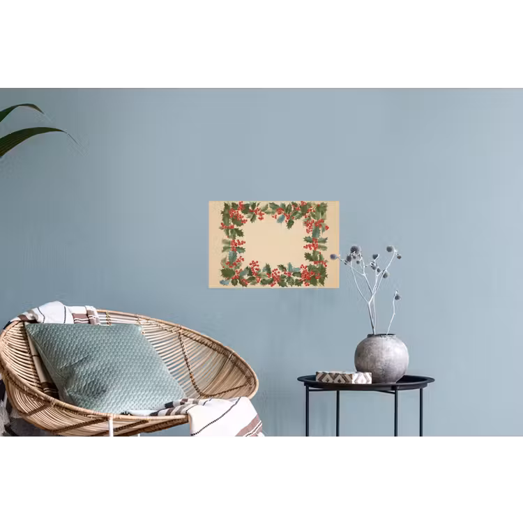 Muursticker - Hulstrand - Bessen - Beige — 4