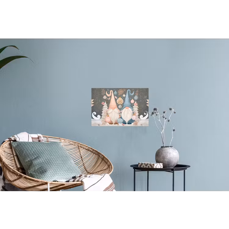 Muursticker - Kerst - Gnomen - Pastel — 4