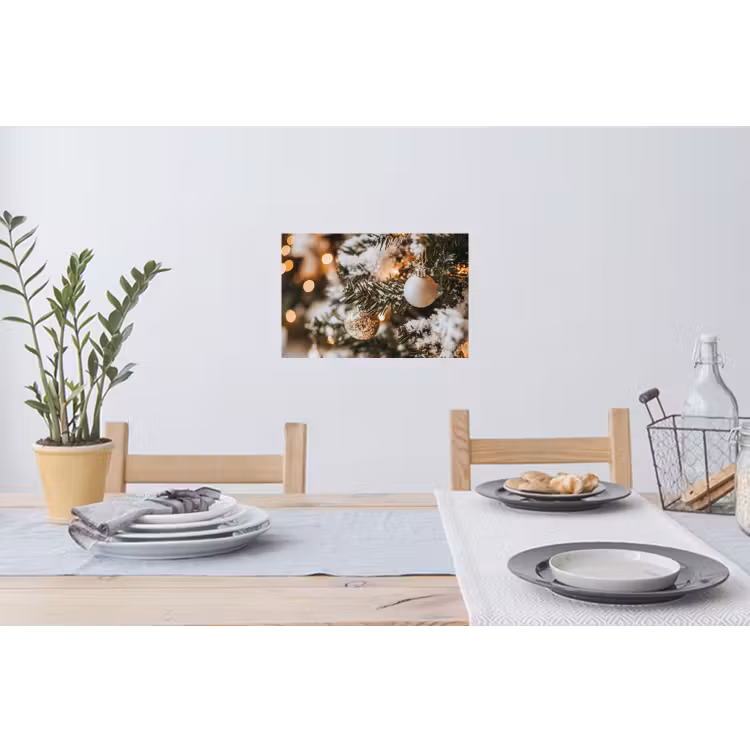 Muursticker - Kerst - Kerstboom - Winter - Binnen - Sneeuw — 3