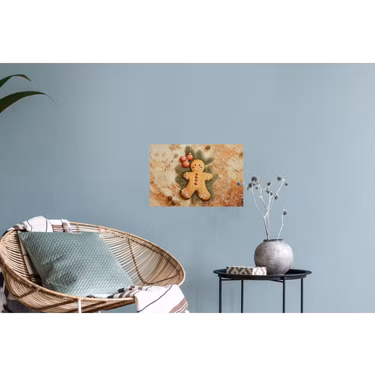 Muursticker - Kerstmis - Koekje - Poppetje - Speculaas — 4