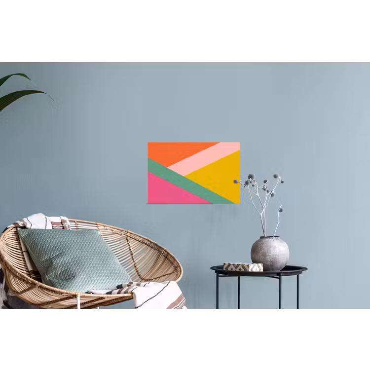 Muursticker - Driehoeken - Kleurrijk - Abstract — 4