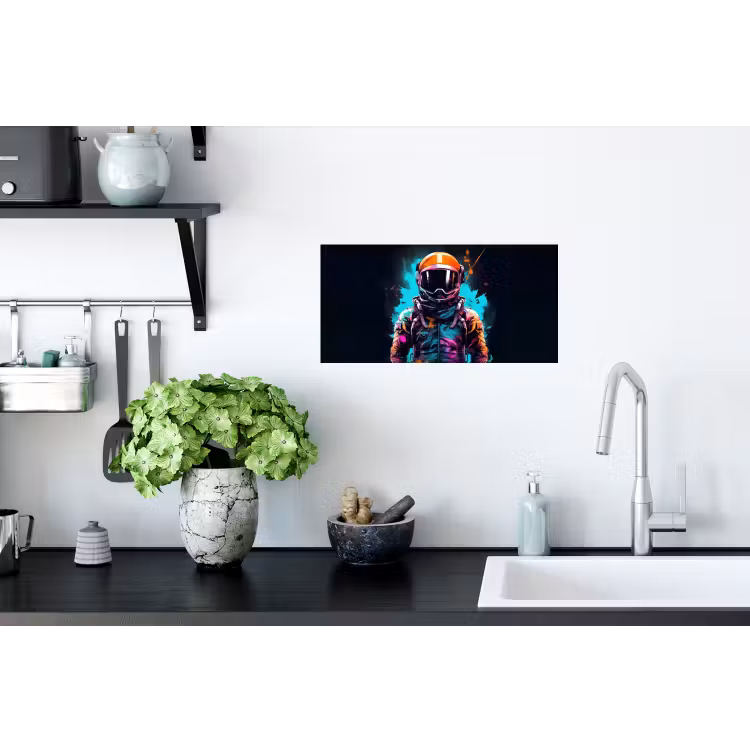 Muursticker - Astronaut - Neon - Gaming - Ruimte — 2