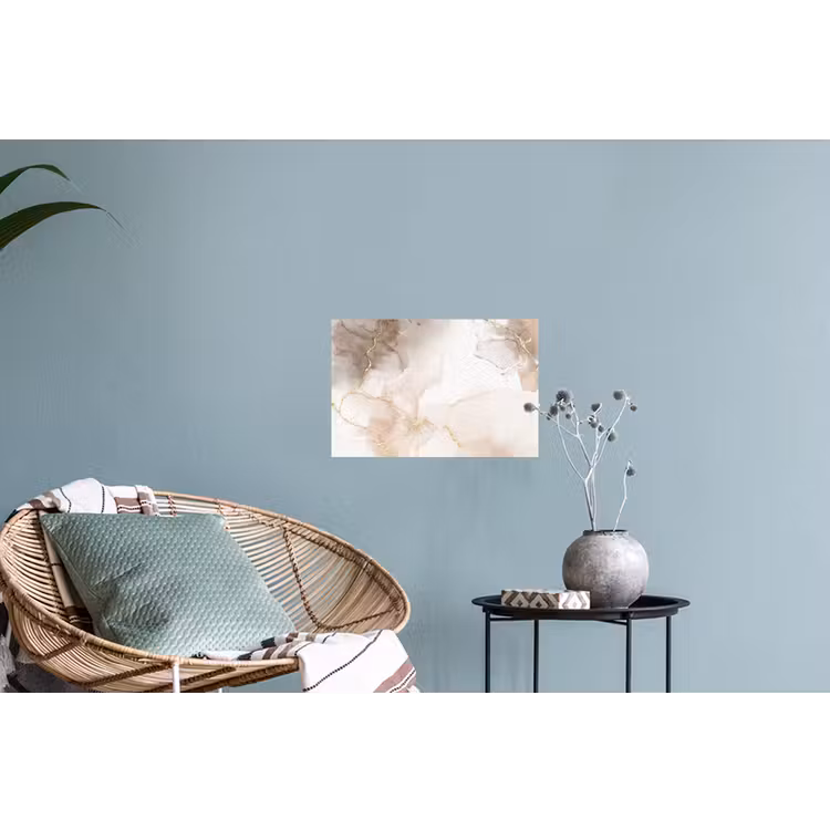 Muursticker - Marmer - Bruin - Gouden — 4