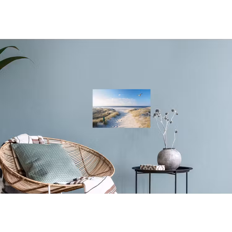Muursticker - Duin - Meeuw - Strand - Zee - Zon — 4