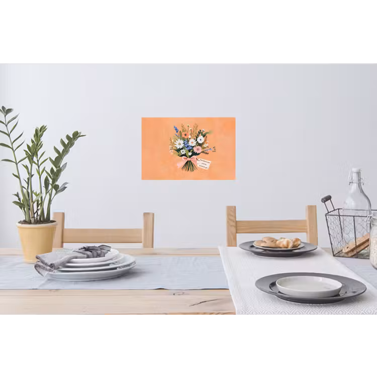 Muursticker - Boeket - Strikje - Quote — 3
