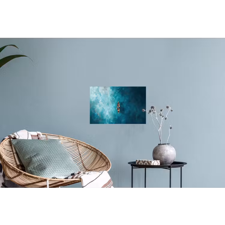Muursticker - Bootje - Water - Blauw — 4