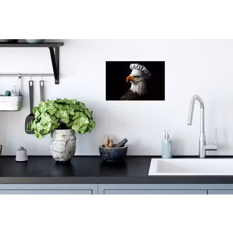 Muursticker - Arend -Amerika - Koksmuts - Vogel - Stoer — 2