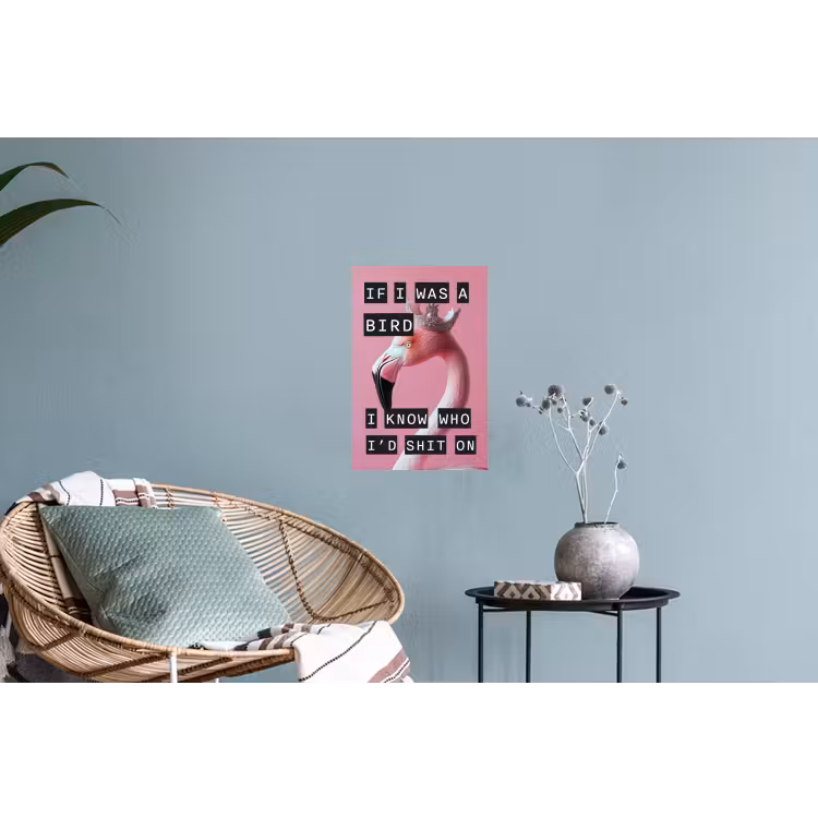 Muursticker - Flamingo - Roze - Vogel - Decoratie — 4