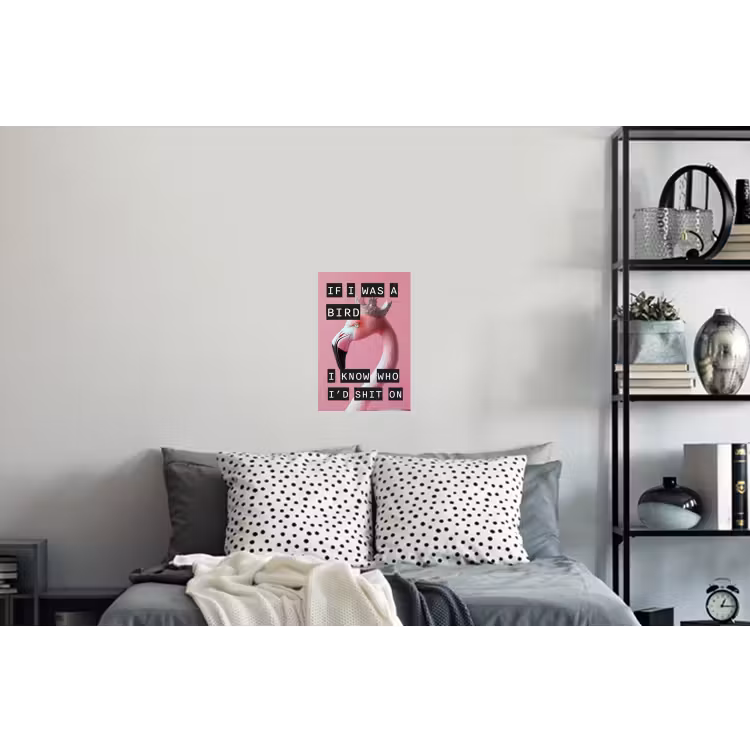 Muursticker - Flamingo - Roze - Vogel - Decoratie — 5