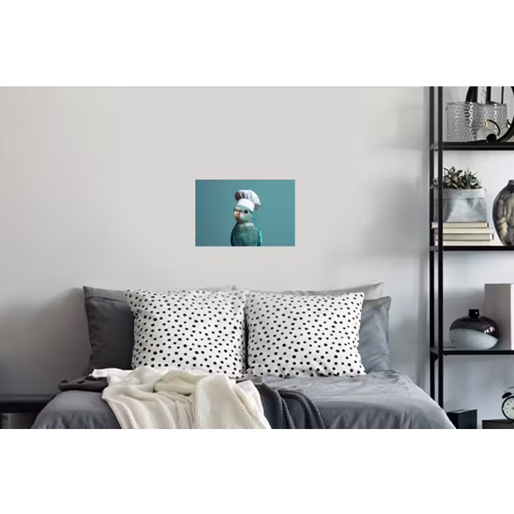 Muursticker - Parkiet - Vogel - Koksmuts - Cute — 5