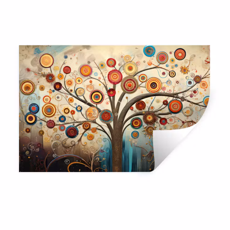 Muursticker - Boom - Tree of life - Kleur — 1