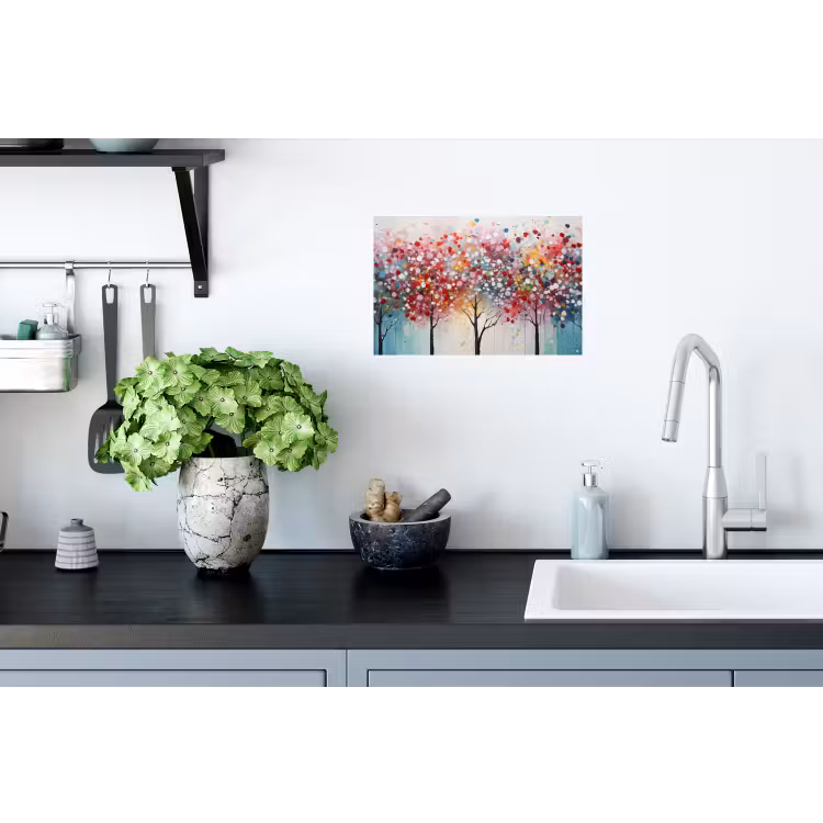 Muursticker - Kunst - Bomen - Natuur - Acryl — 2