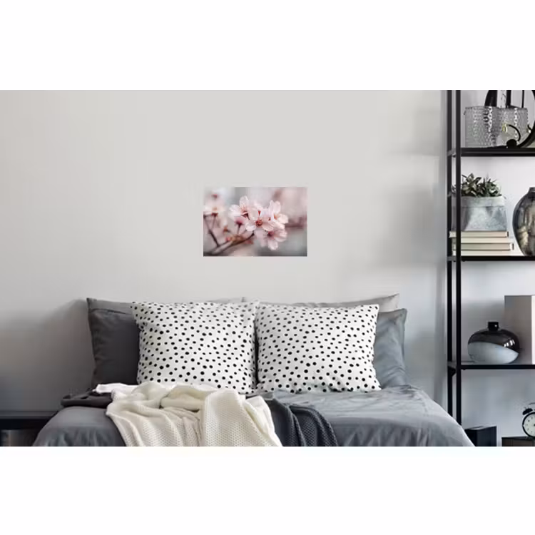 Muursticker - Bloesems - Meeldraden - Geel - Wazig — 5