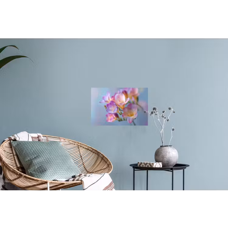 Muursticker - Bloemen - Paars - Overloop - Meeldraden — 4