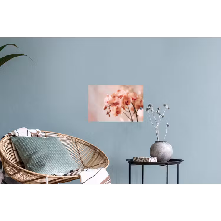 Muursticker - Orchidee - Bloemen - Roze - Bloemblaadjes — 4