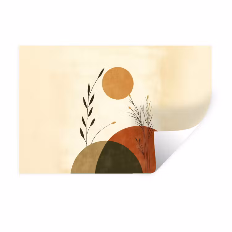Muursticker - Planten - Abstract - Vormen — 1