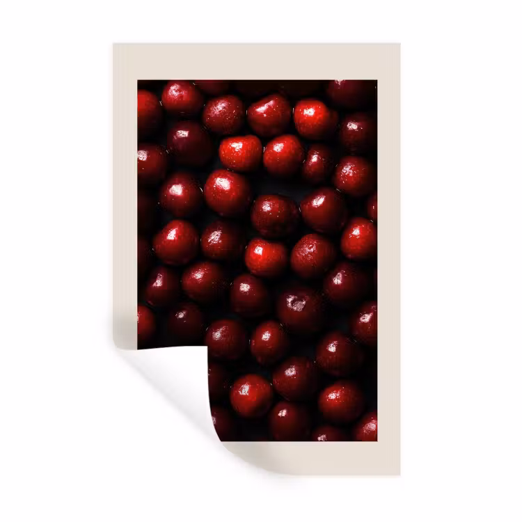 Muursticker - Kersen - Rood — 1