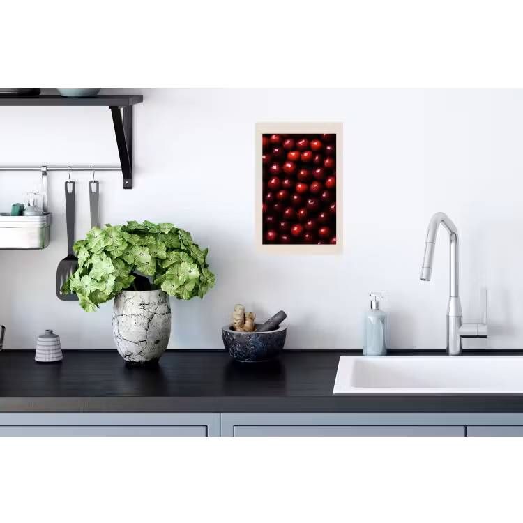 Muursticker - Kersen - Rood — 2