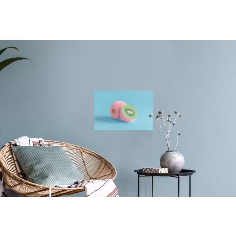 Muursticker - Kiwi - Blauw - Surrealistisch — 4