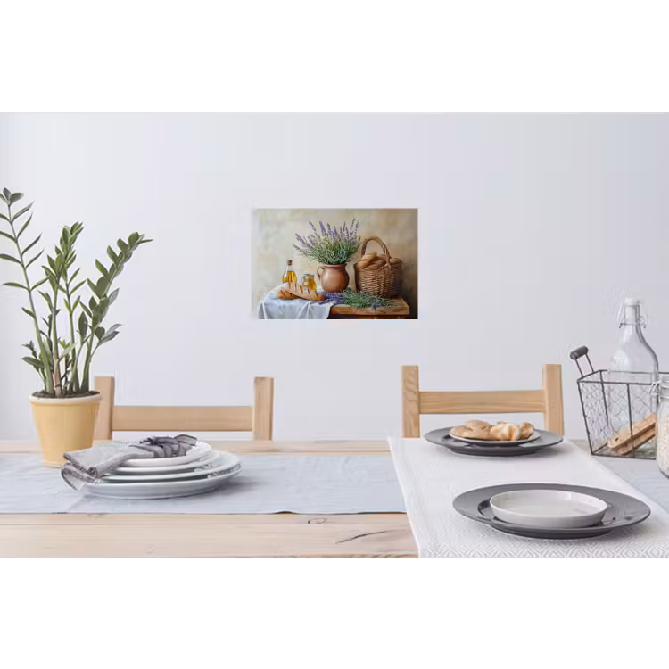 Muursticker - Lavendel - Brood - Stilleven — 3