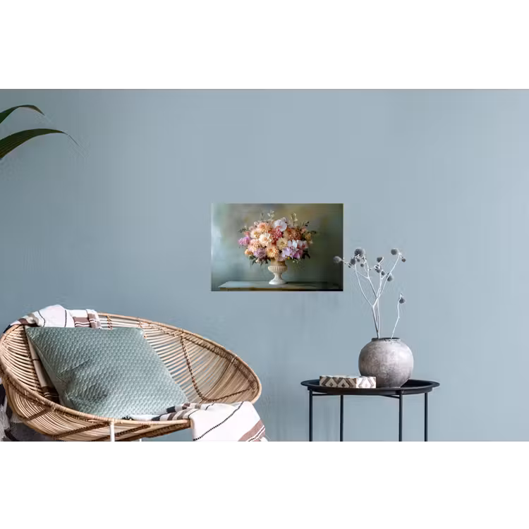 Muursticker - Orchidee - Boeket - Vaas - Bloemen — 4