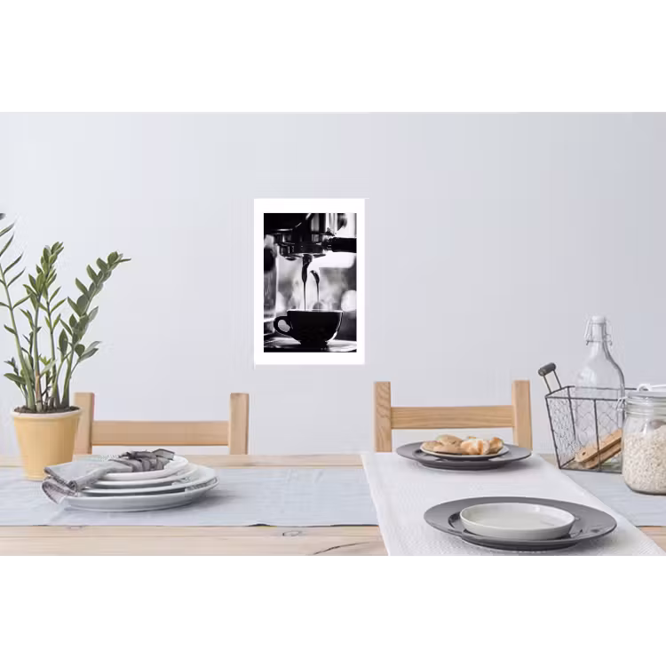 Muursticker - Coffee - Espresso - Koffiemachine - Kop — 3