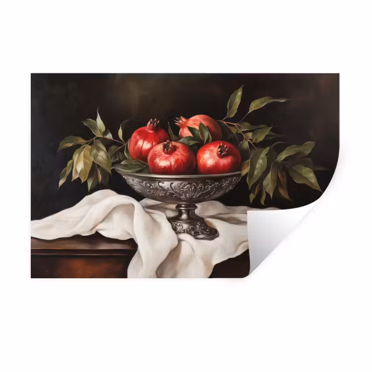 Muursticker - Granaatappels - Klassiek - Vintage — 1