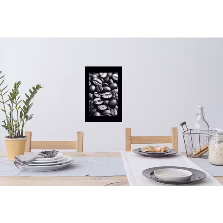 Muursticker - Koffiebonen - Zwart - Vintage — 3