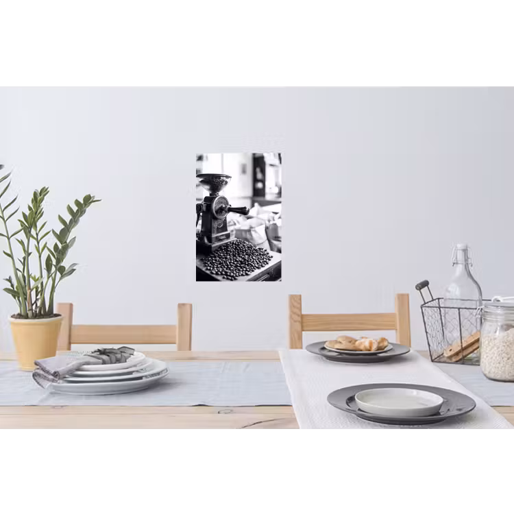 Muursticker - Koffiemolen - Gemalen - Vintage — 3
