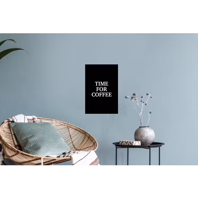 Muursticker - Quotes - Letters - Koffie - Zwart — 4