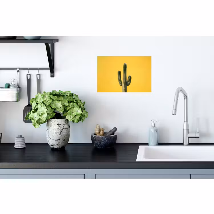 Muursticker - Cactus - Groen - Minimalistisch — 2