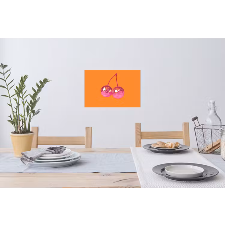 Muursticker - Discoballen - Kers - Spiegels - Roze — 3