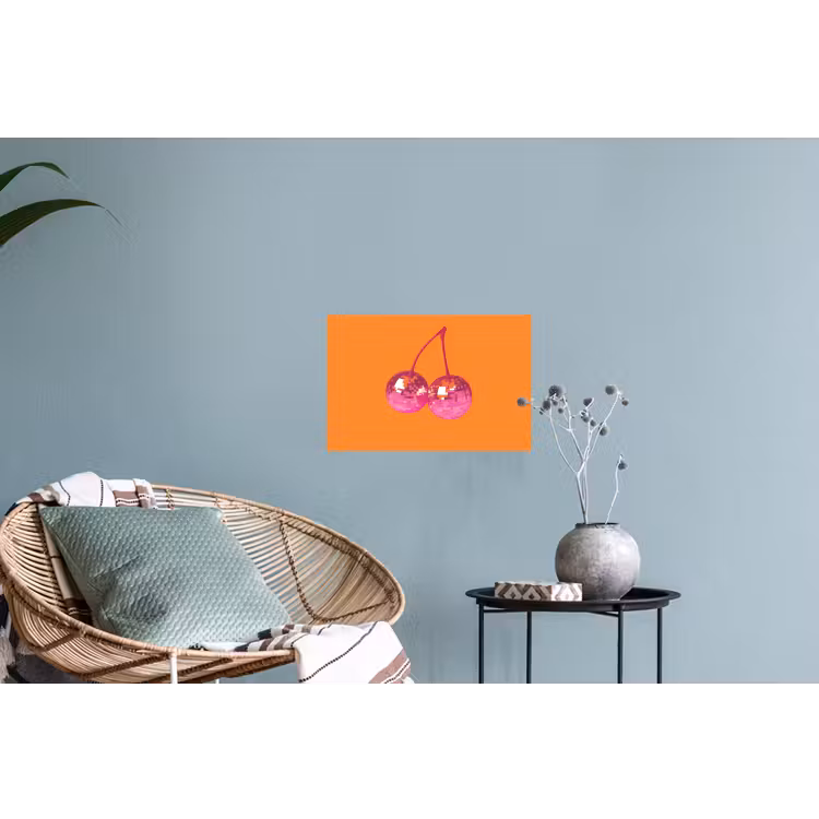 Muursticker - Discoballen - Kers - Spiegels - Roze — 4