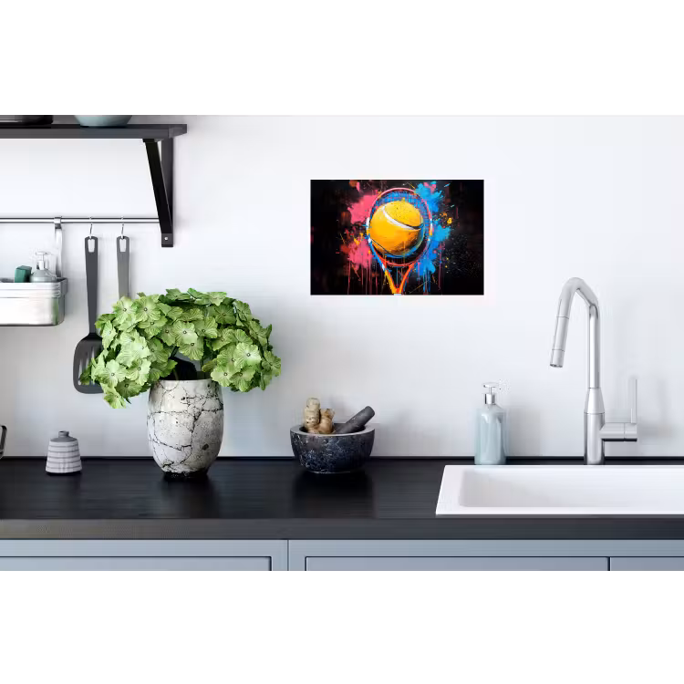 Muursticker - Graffiti - Tennis - Sport - Racket — 2