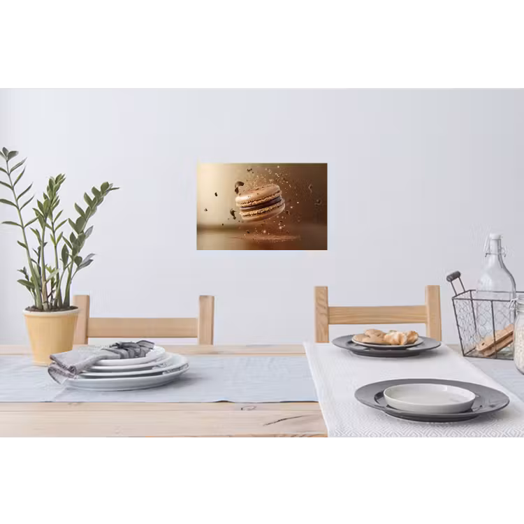 Muursticker - Chocolade - Macarons - Eten - Snoep — 3