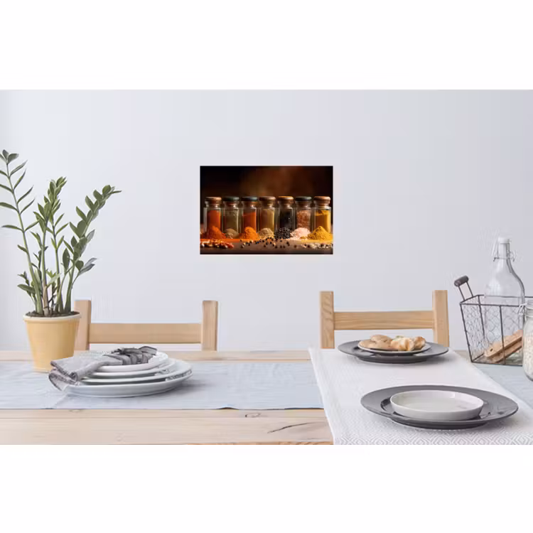 Muursticker - Potjes - Kruiden - Specerijen - Korrels — 3