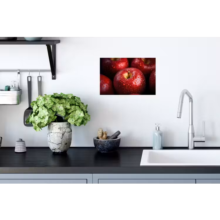 Muursticker - Rood - Appels - Fruit — 2