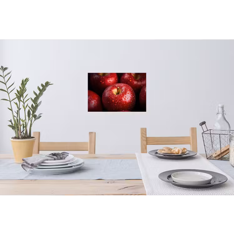 Muursticker - Rood - Appels - Fruit — 3